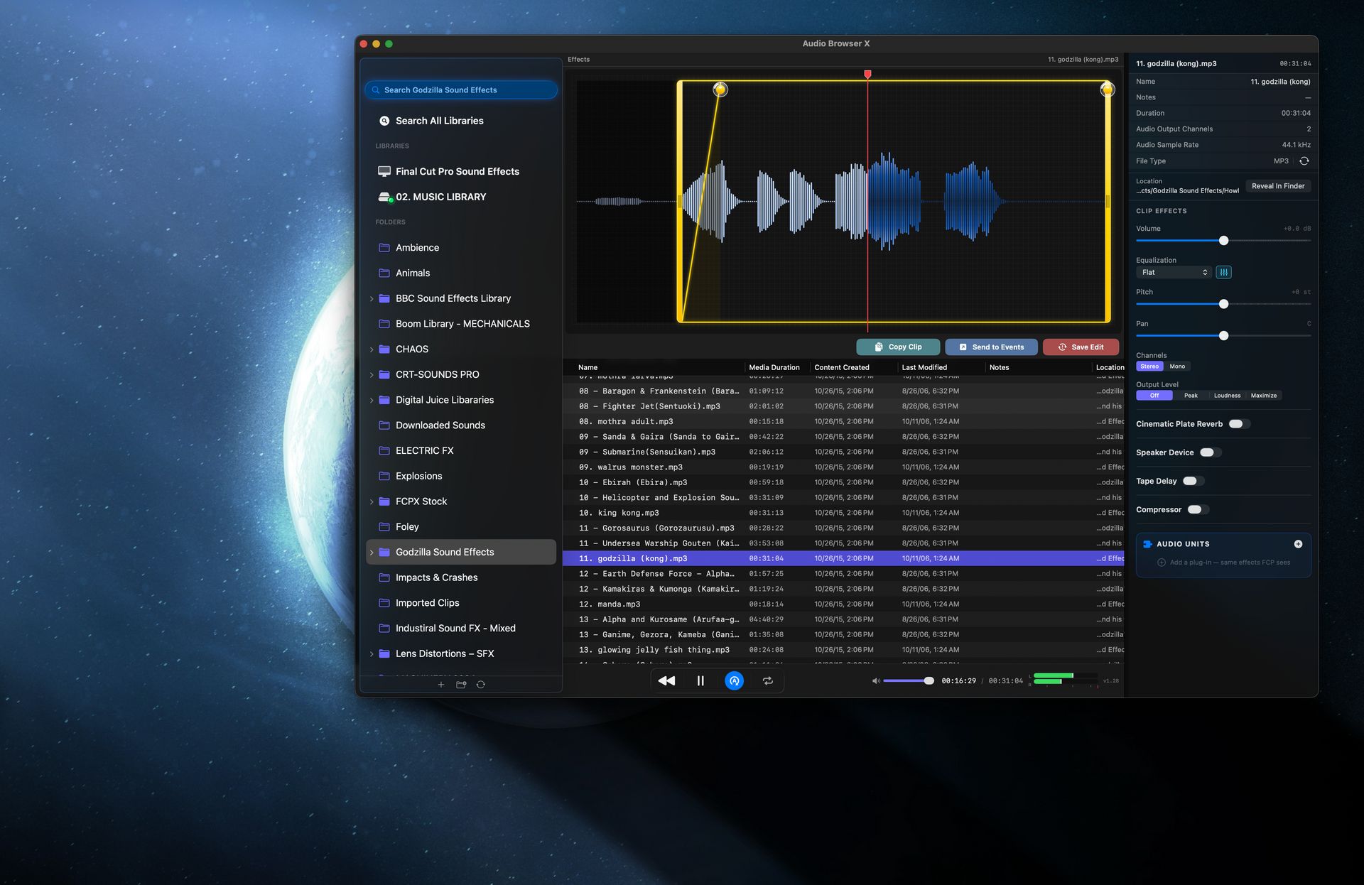 LUT Fox screenshot