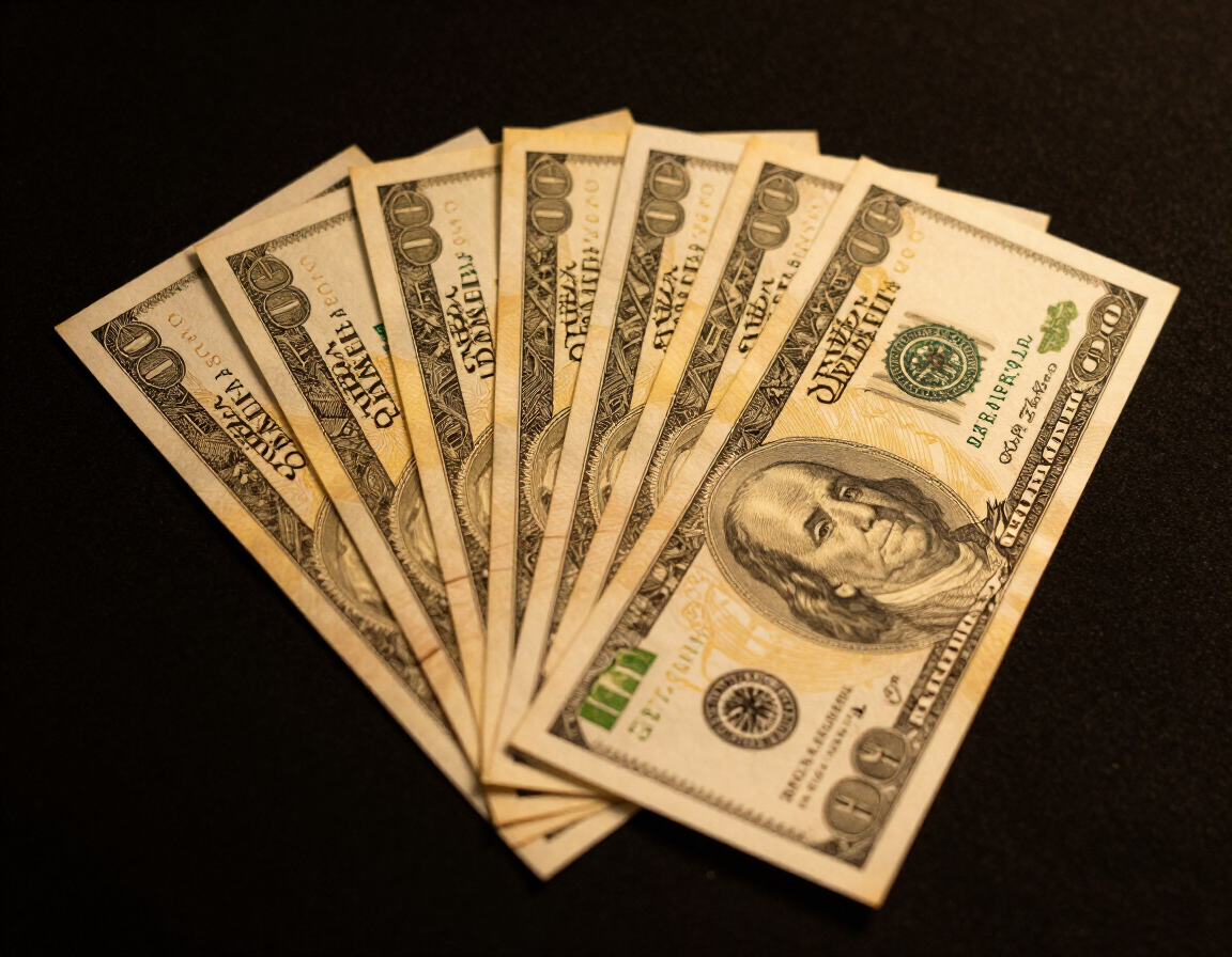 New Hampshire Goldback notes fanned out