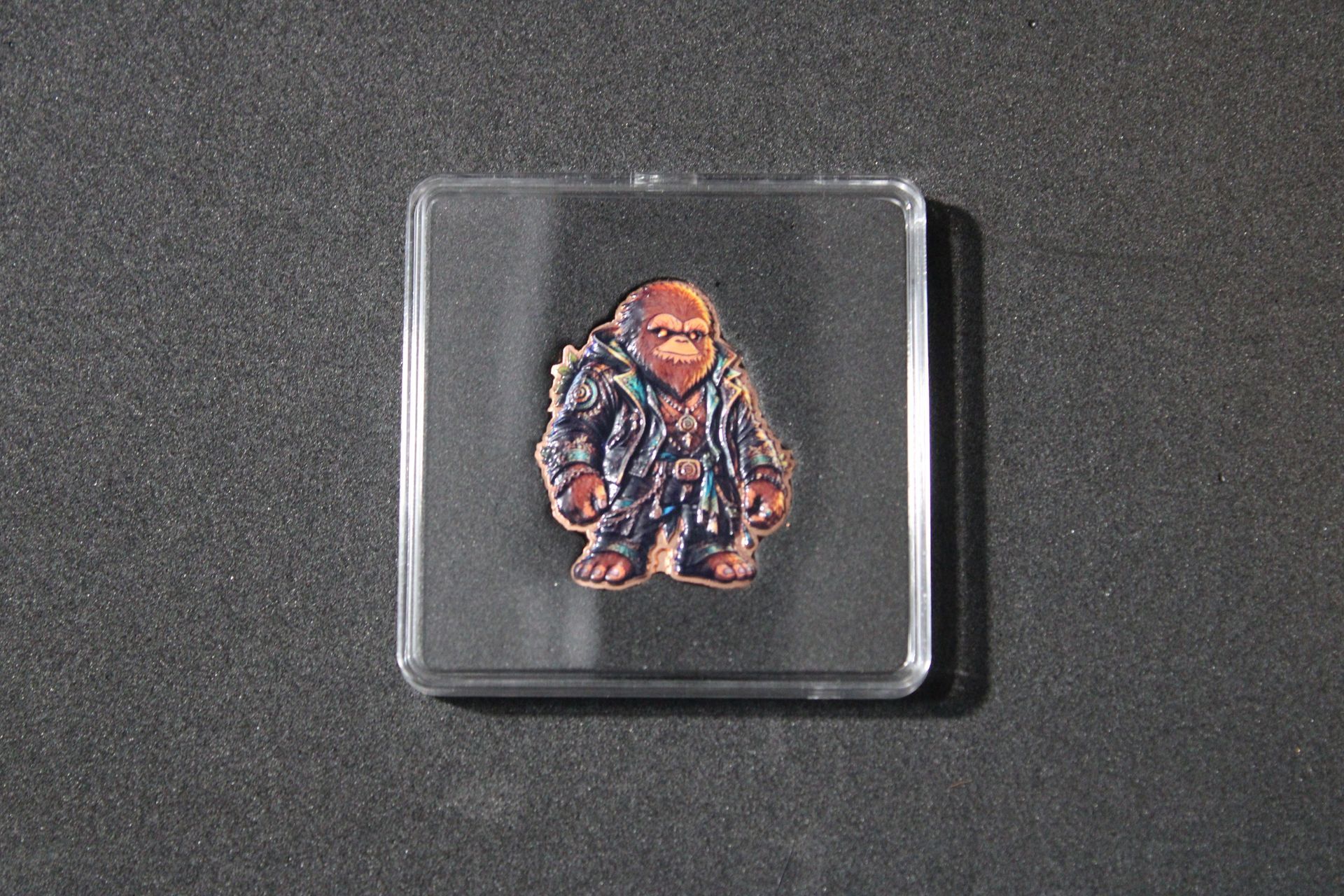 Blingfoot Colorized 1 Oz Copper Limited Edition Of 3000 Pieces Bigfoot