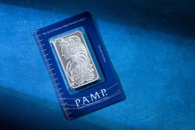Silver rounds on dark velvet
