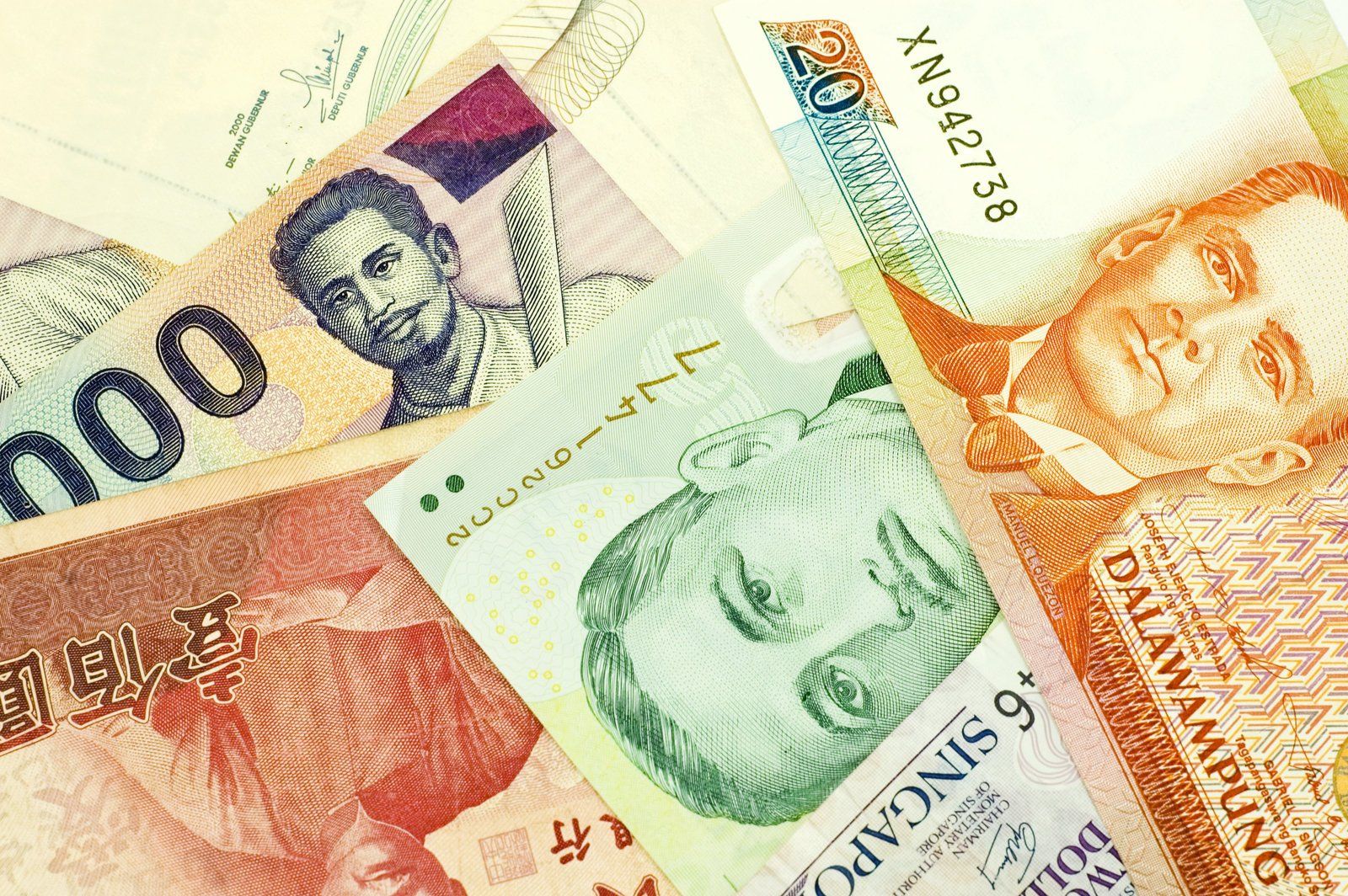 different kinds of currency