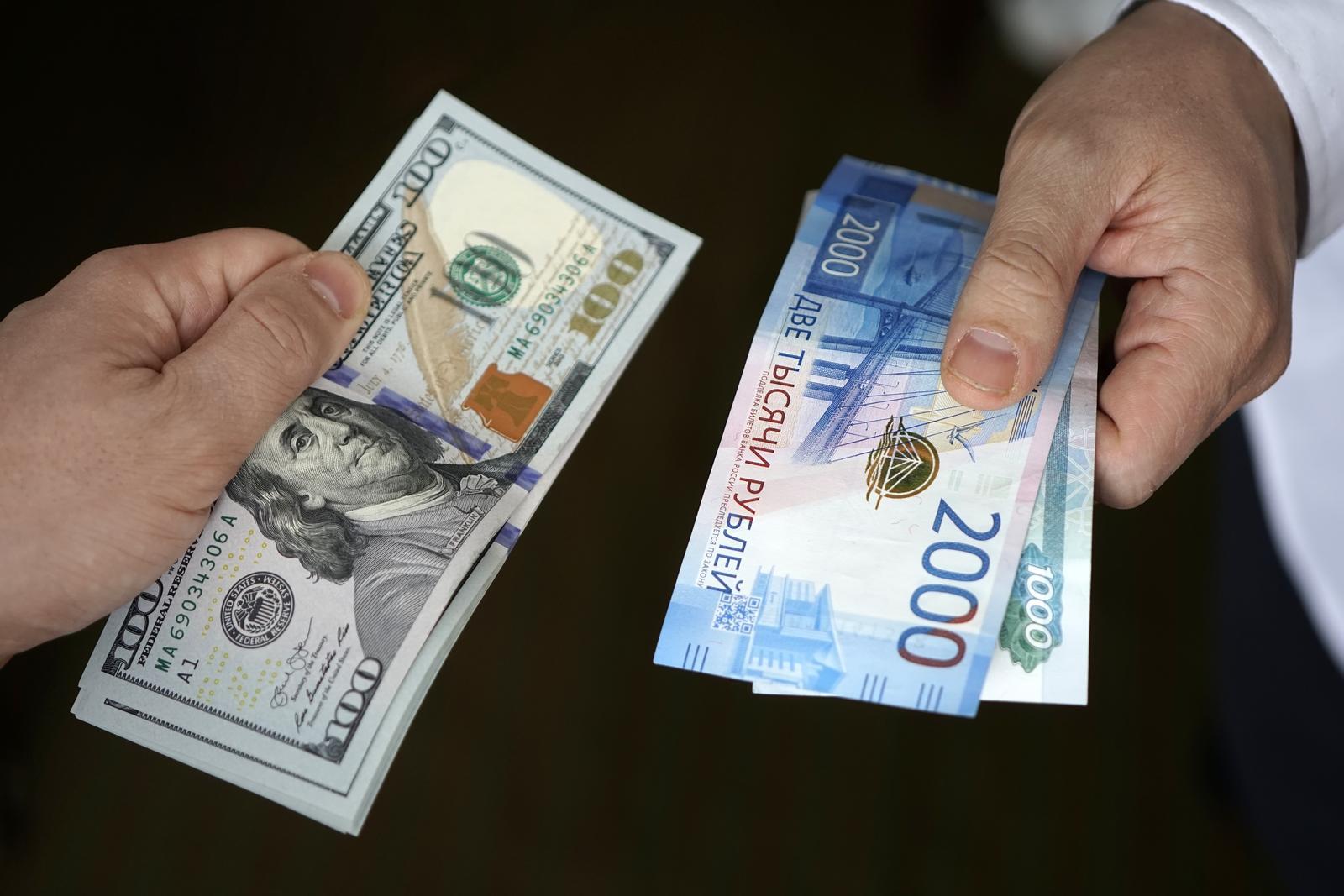 man holding a money