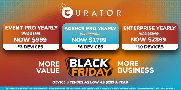 Curator Black Friday Deal