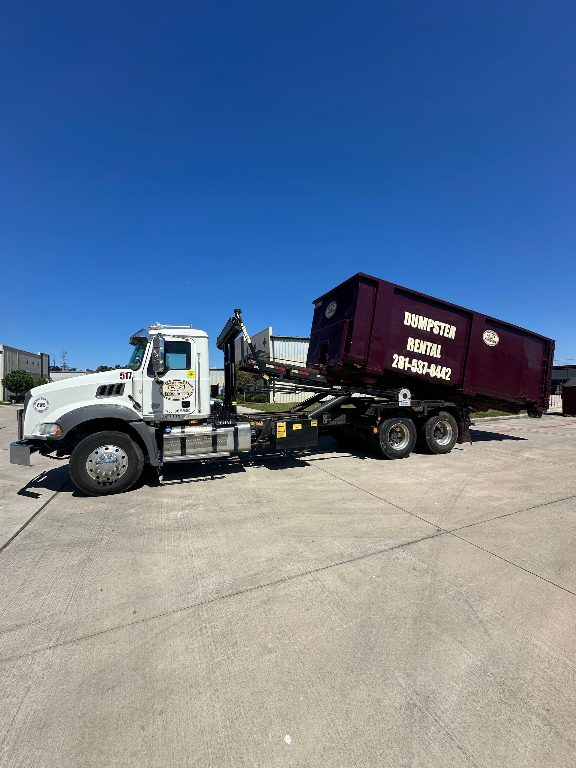Waste Truck Collector — Dumpsters in Houston, TX Waste Truck Collector — Dumpsters in Houston, TX
