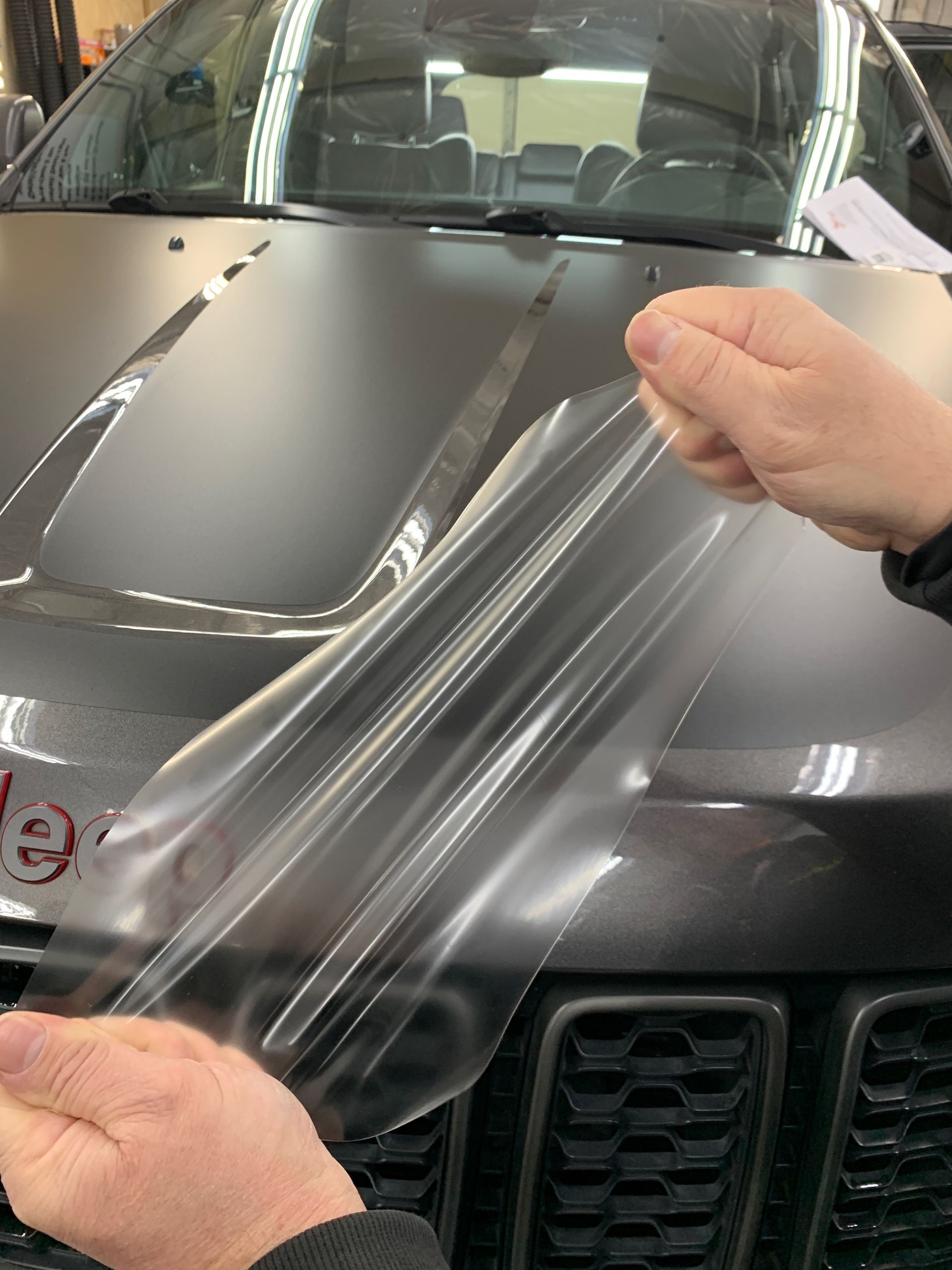 paint protection film on 2014 Mercedes-Benz SL63 AMG