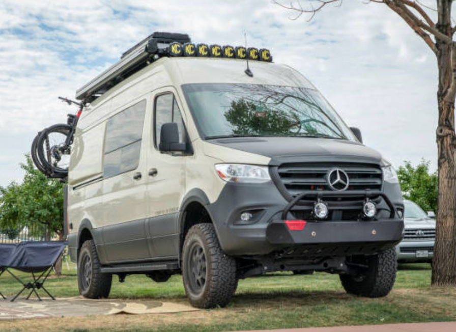 sprinter van with ceramic coating in Bethany
