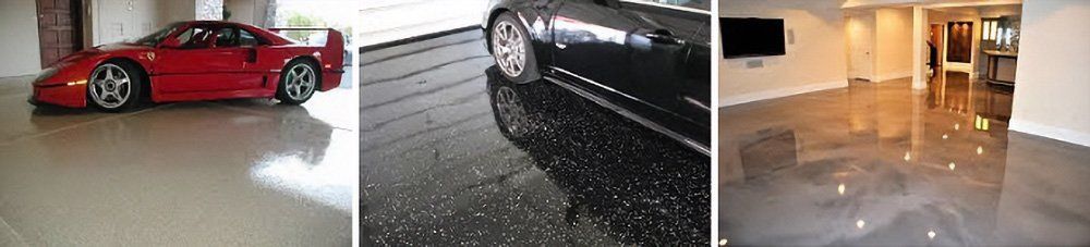 Epoxy Floor in Garage and Home