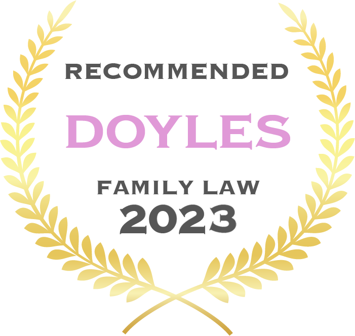 Doyles Family Law 2023 award seal