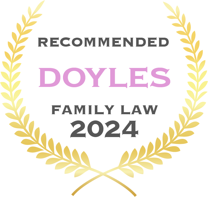 Doyles Family Law 2024 award seal
