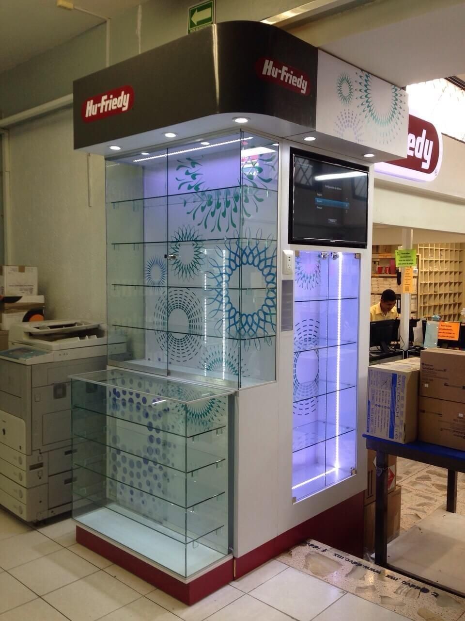 ACRILYUTSIL - Islas para plazas comerciales