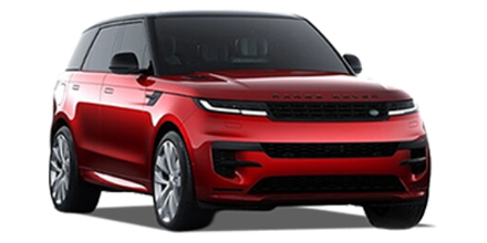 A red range rover sport is shown on a white background. | The Shop Norcross