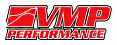 VMP Performance logo in red and black with stylized racing stripes
