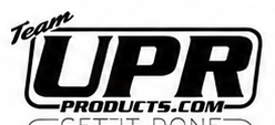 Team UPR Products.com logo in black and white with a stylized UPR wordmark