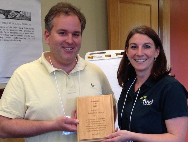 2013 Outstanding Tree Farmer & Inspector of the Year Award
