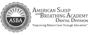 The logo for the american sleep and breathing academy dental division