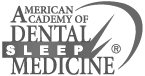 The logo for the american academy of dental sleep medicine.