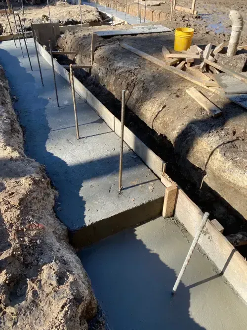 In Progress Foundation - Summerville, SC - Woodrum Concrete LLC