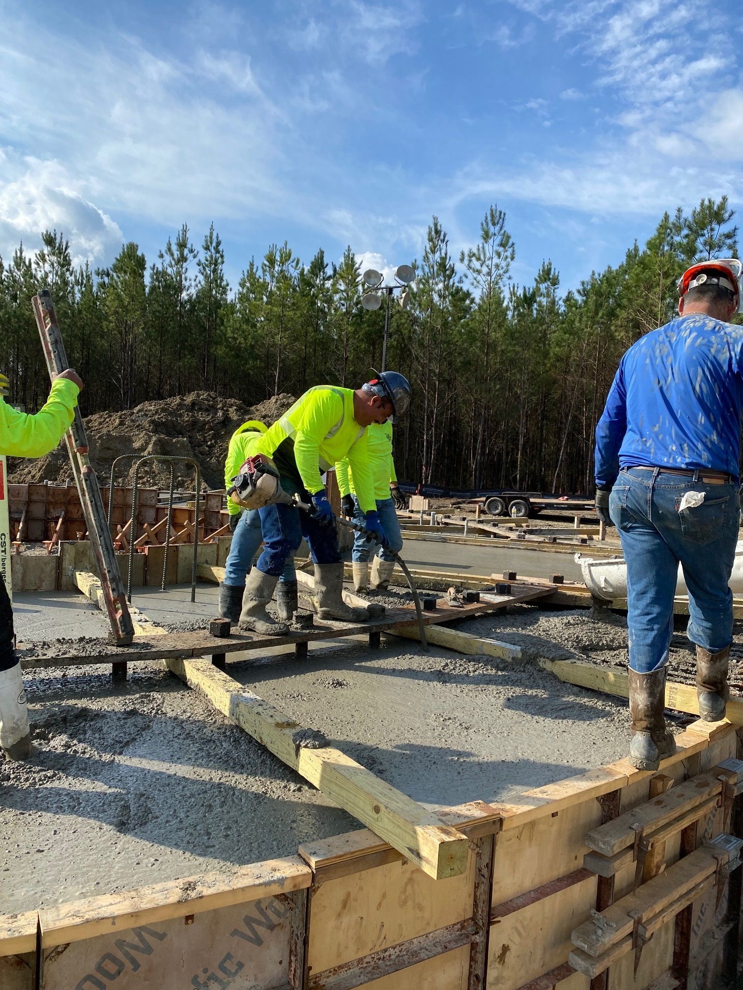 Construction Worker on the Field - Summerville, SC - Woodrum Concrete LLC
