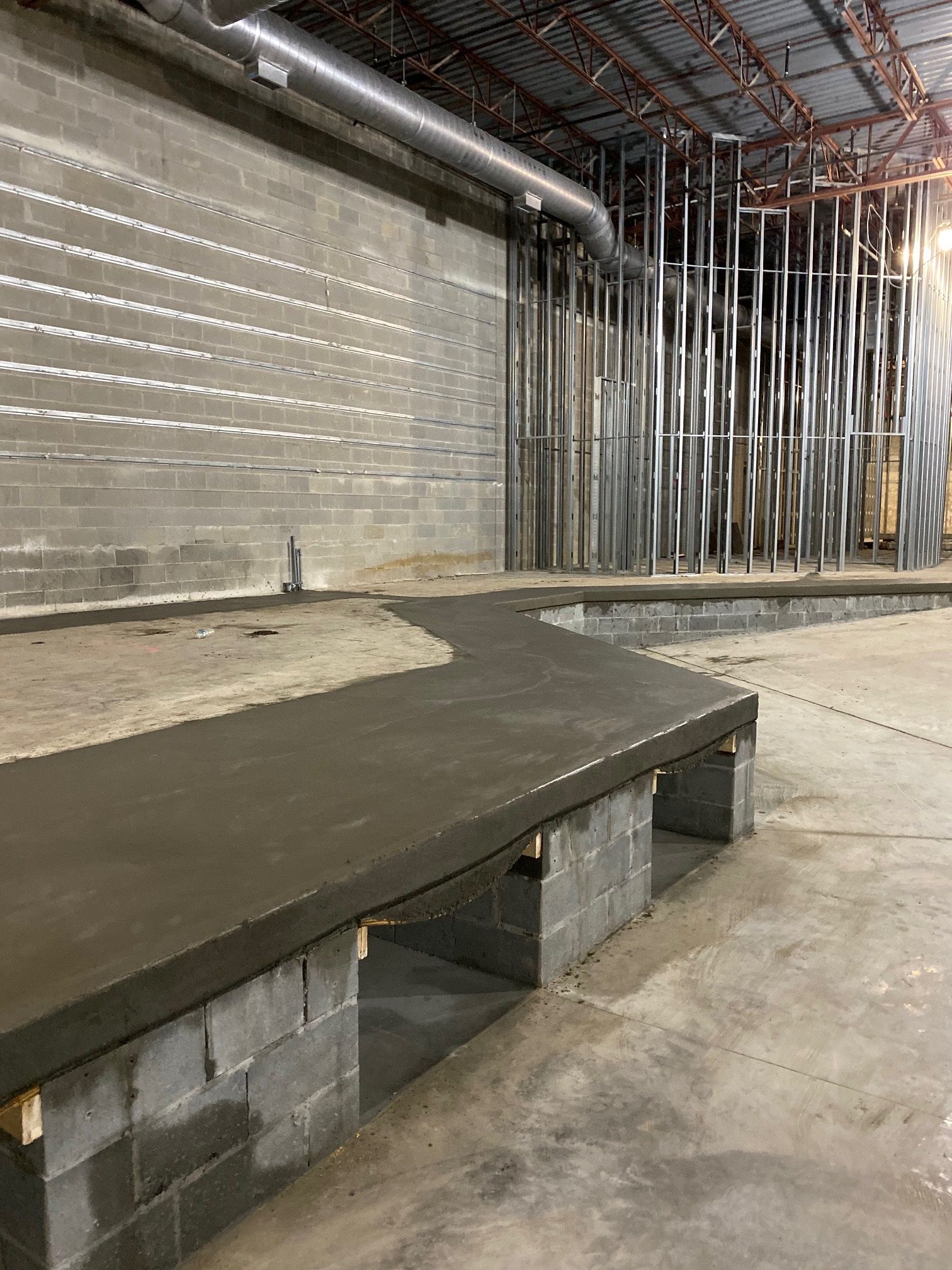 Finishing Bench - Summerville, SC - Woodrum Concrete LLC
