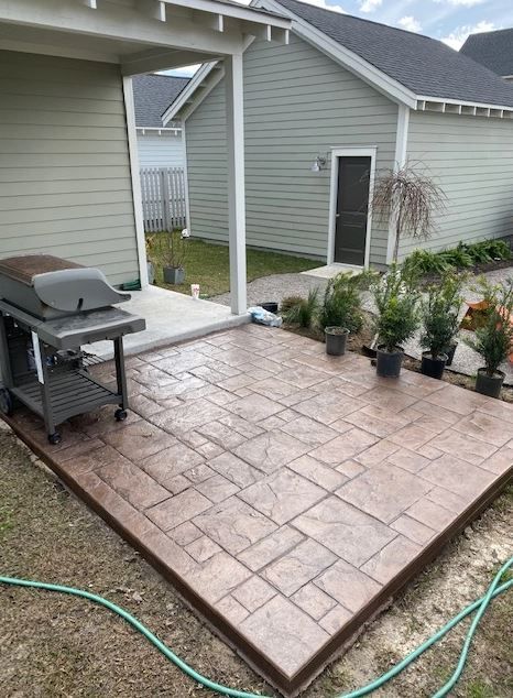 Patio — Charleston, SC — Woodrum Concrete LLC