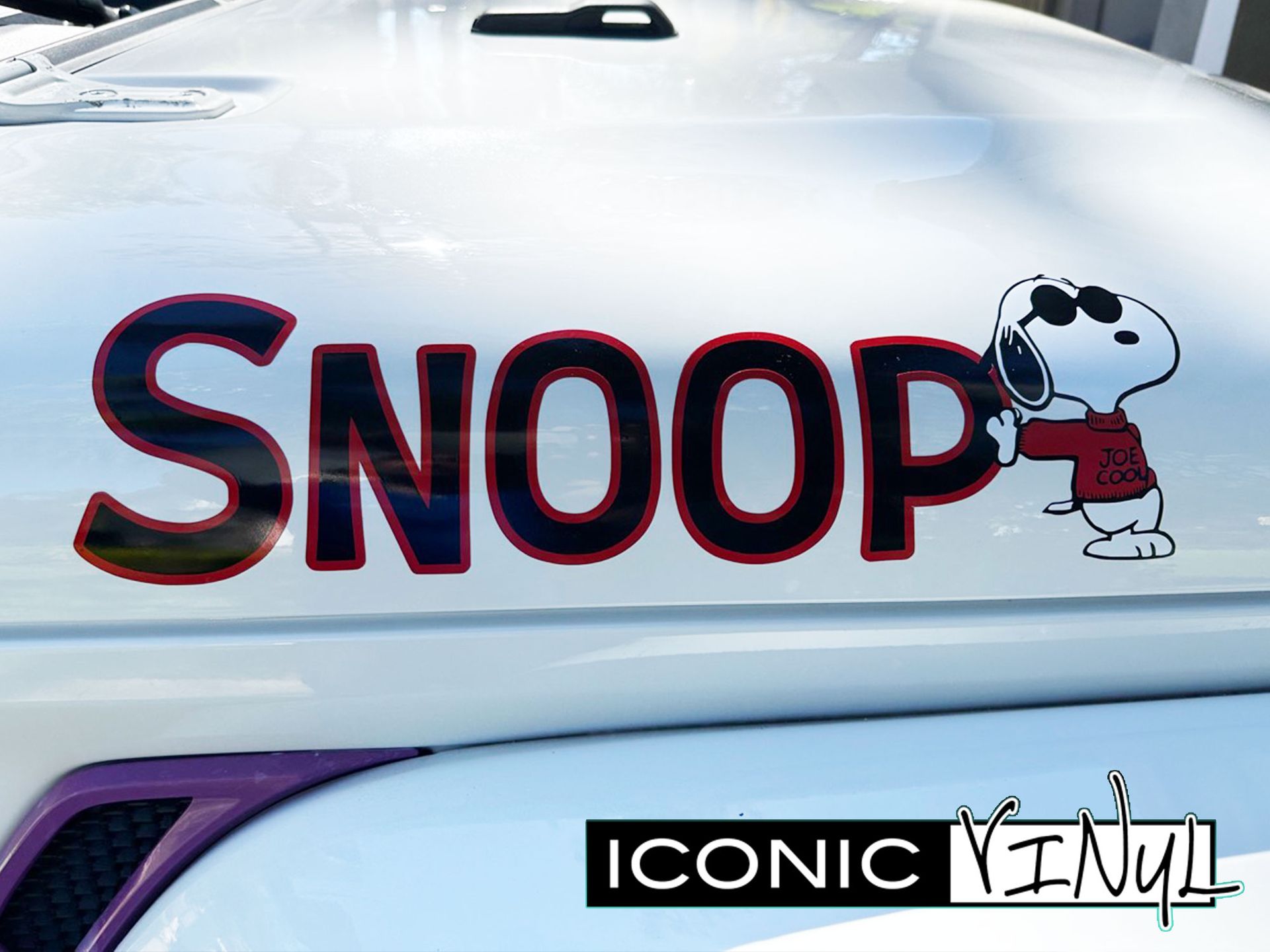 Jeep Hood Decals