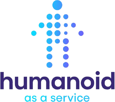 Blue dotted humanoid figure above