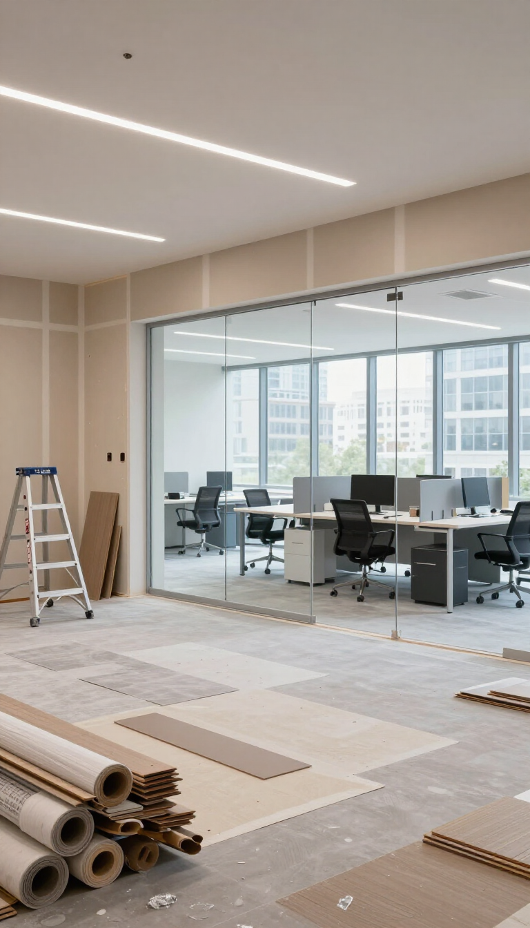 We handle tenant improvements and build-outs for a wide range of commercial spaces