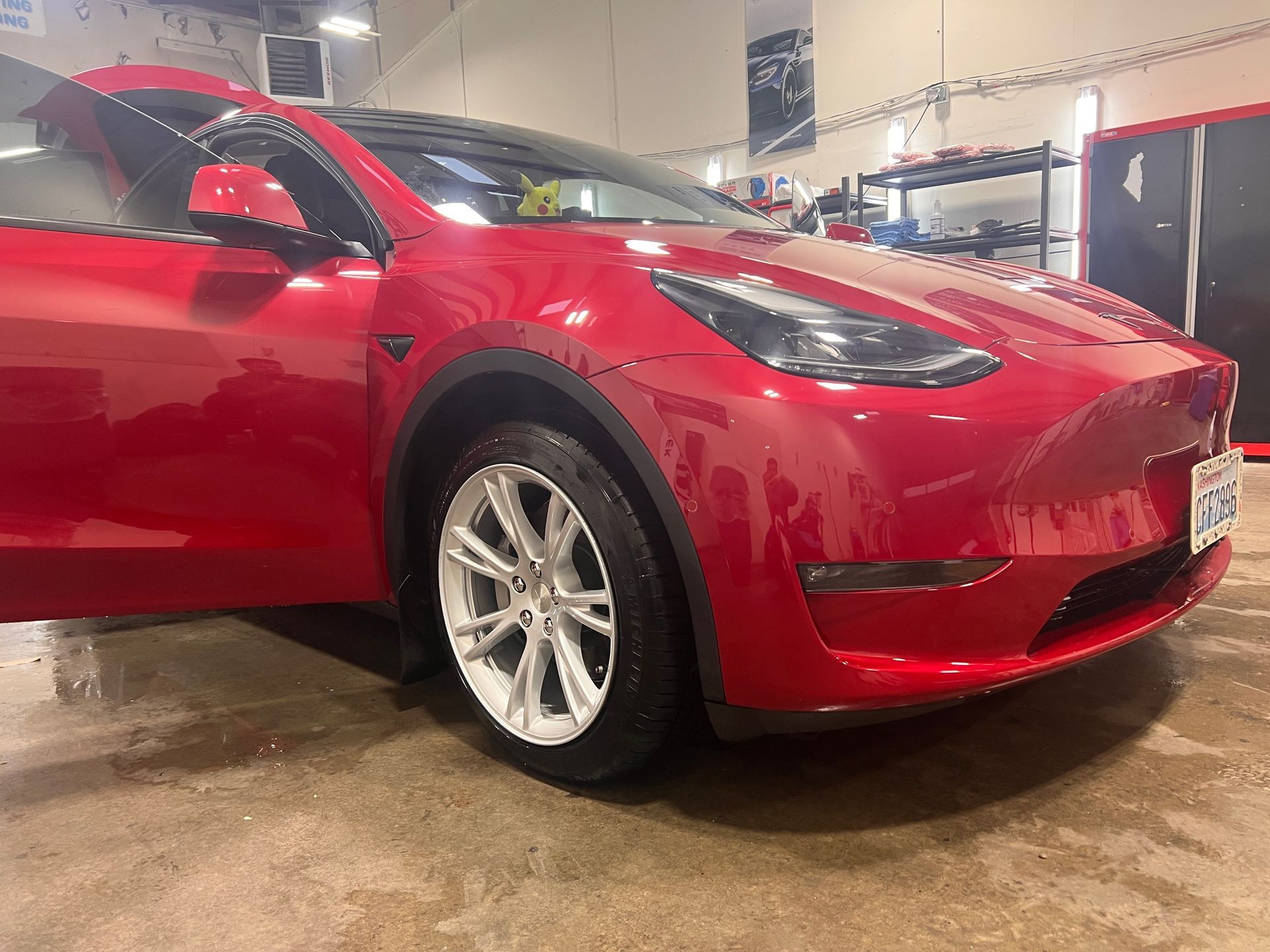 Red car