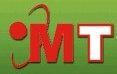 Letras rojas “MT” sobre fondo verde con un pequeño punto rojo a la izquierda.