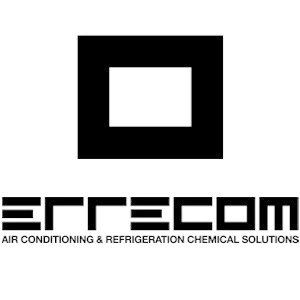 Logotipo de Erecom con icono cuadrado negro y texto “ERECOM”