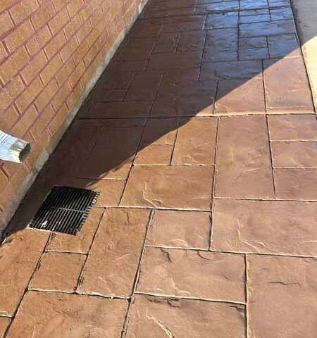 Stamped & Colored Concrete