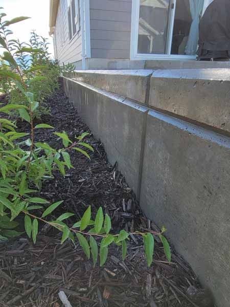 concrete patio