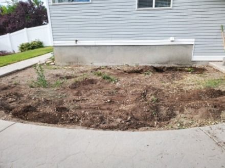 concrete patio