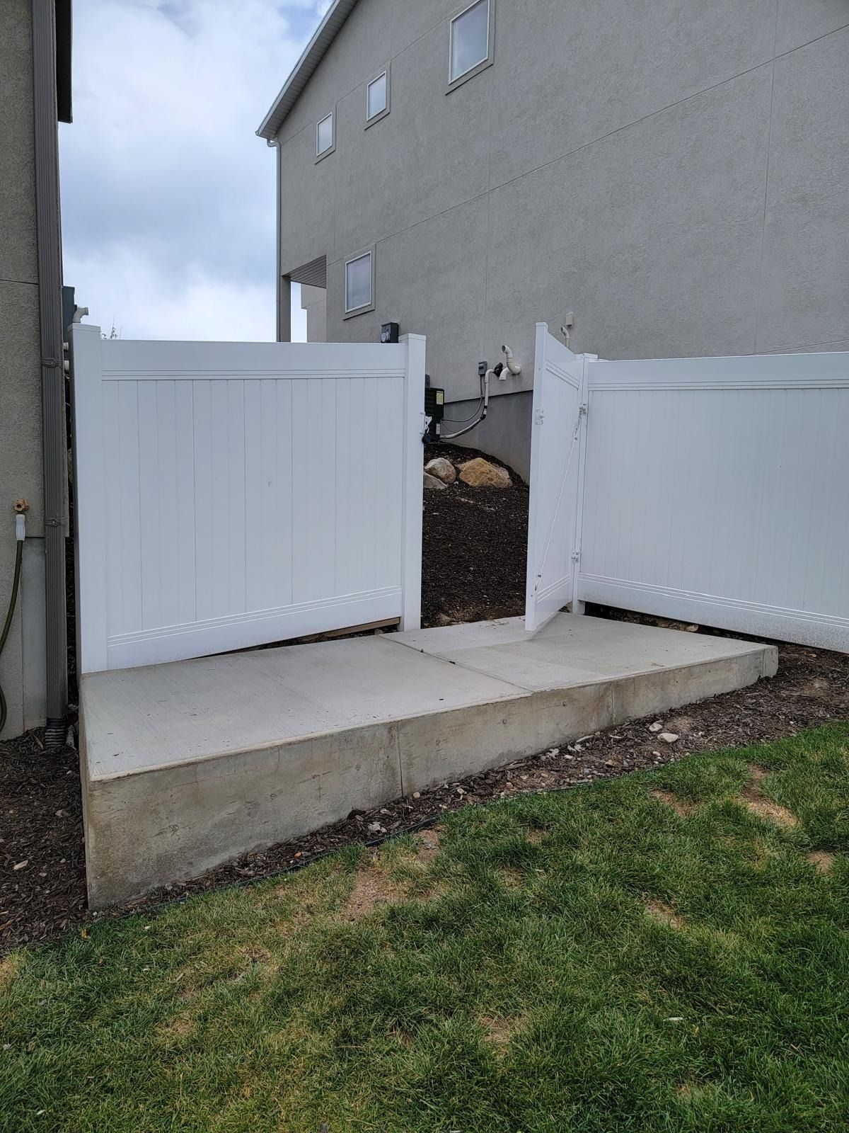 concrete patio