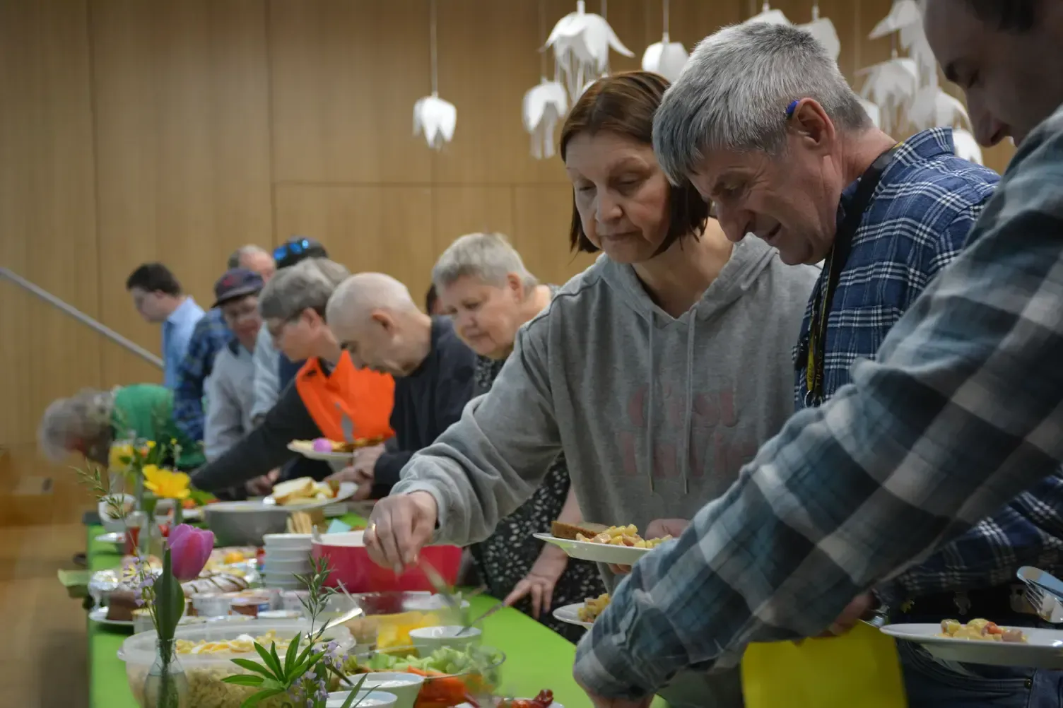 Am Teilete Brunch bringen alle etwas mit. Bild: Monika Wick