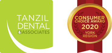 Logo for Tanzil Dental & Associates with Consumer Choice Award 2020 for York Region.