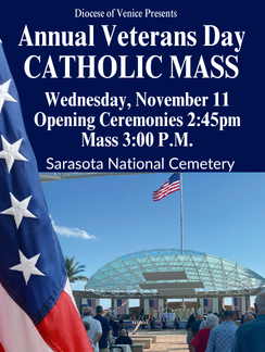 VETERANS DAY, SARASOTA, CHURCH OF ST PATRICK, VETERANS