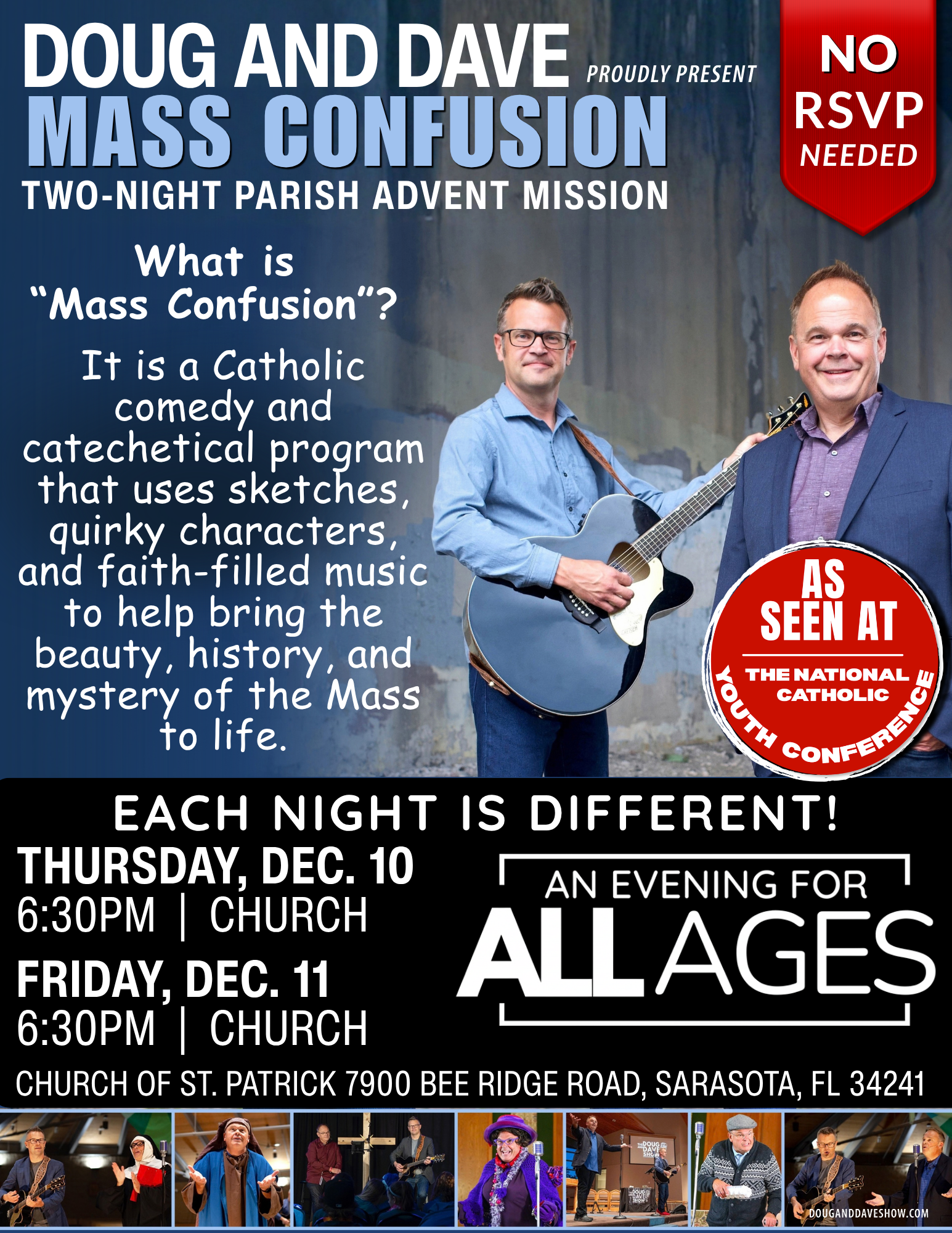 MASS CONFUSION, ST PATRICK CATHOLIC CHURCH, ADVENT