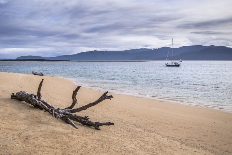 Tree Branch is Laying on a Sandy Beach — Supercare Gold Coast in Hope Island, QLD