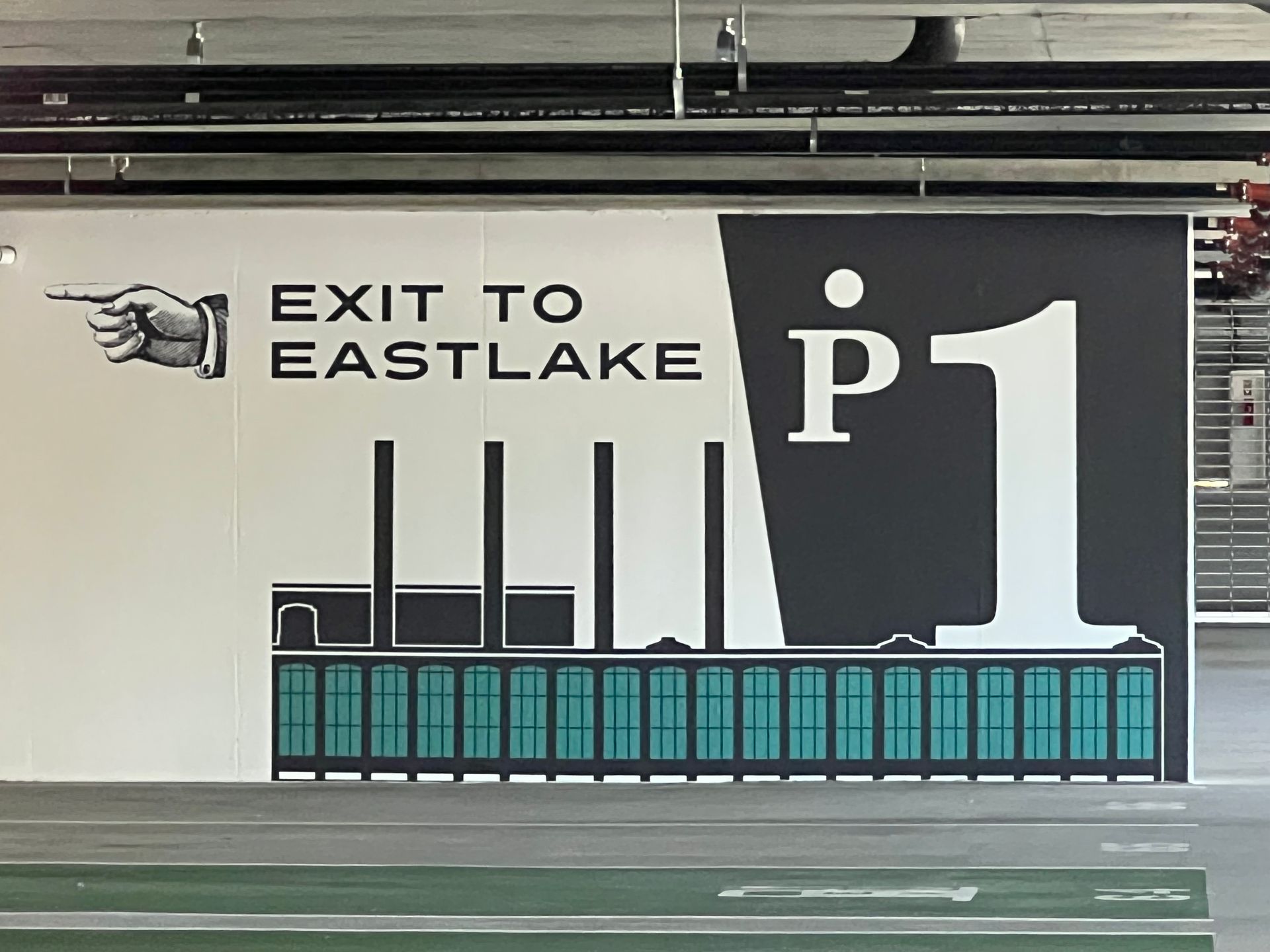 Parking sign