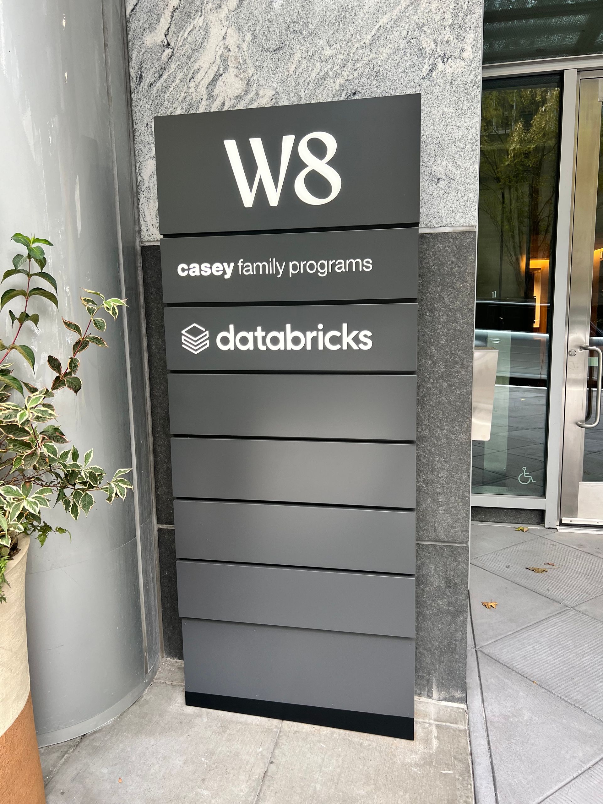 Company signs