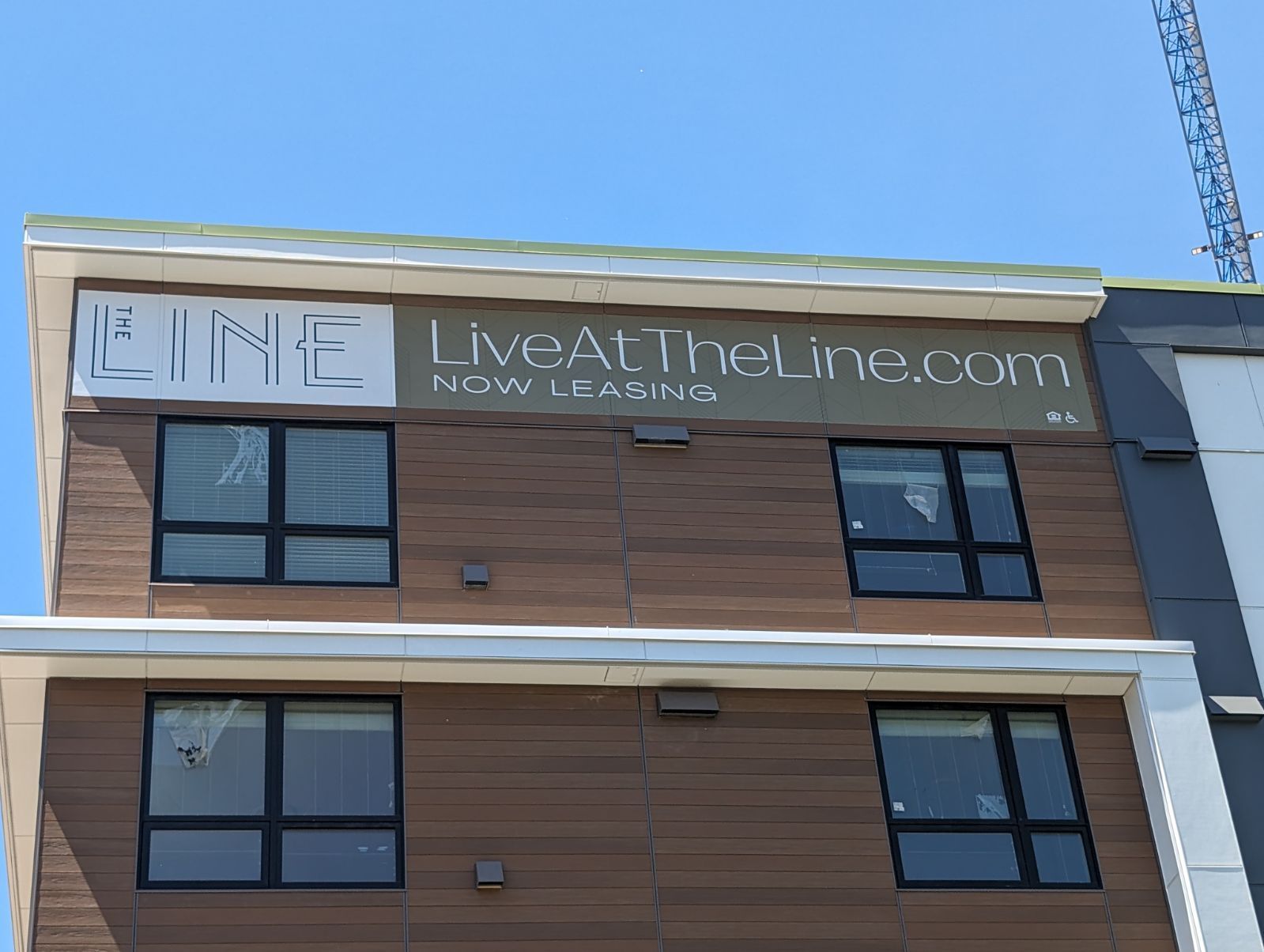 Building with sign