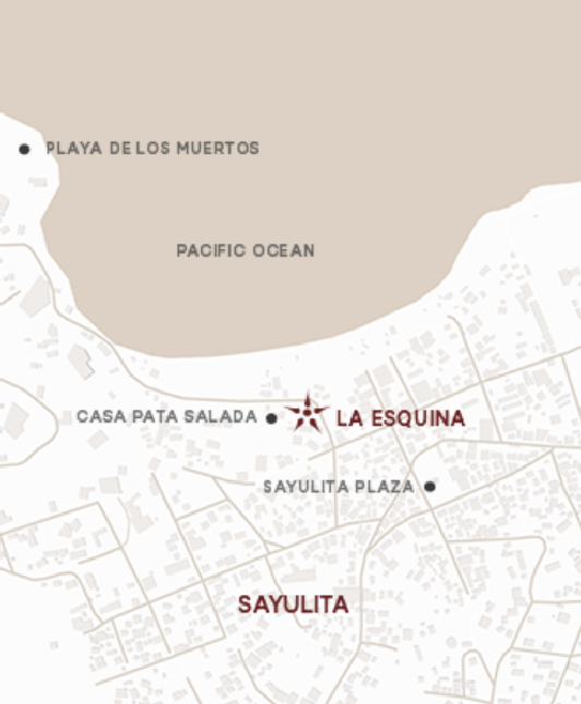 Sayulita detail map