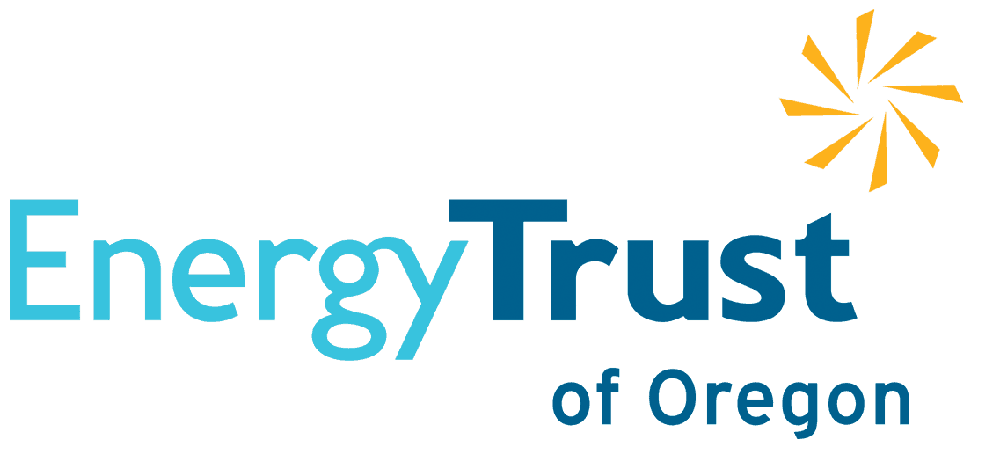 Energy Trust of Oregon logo in blue and orange on a white background