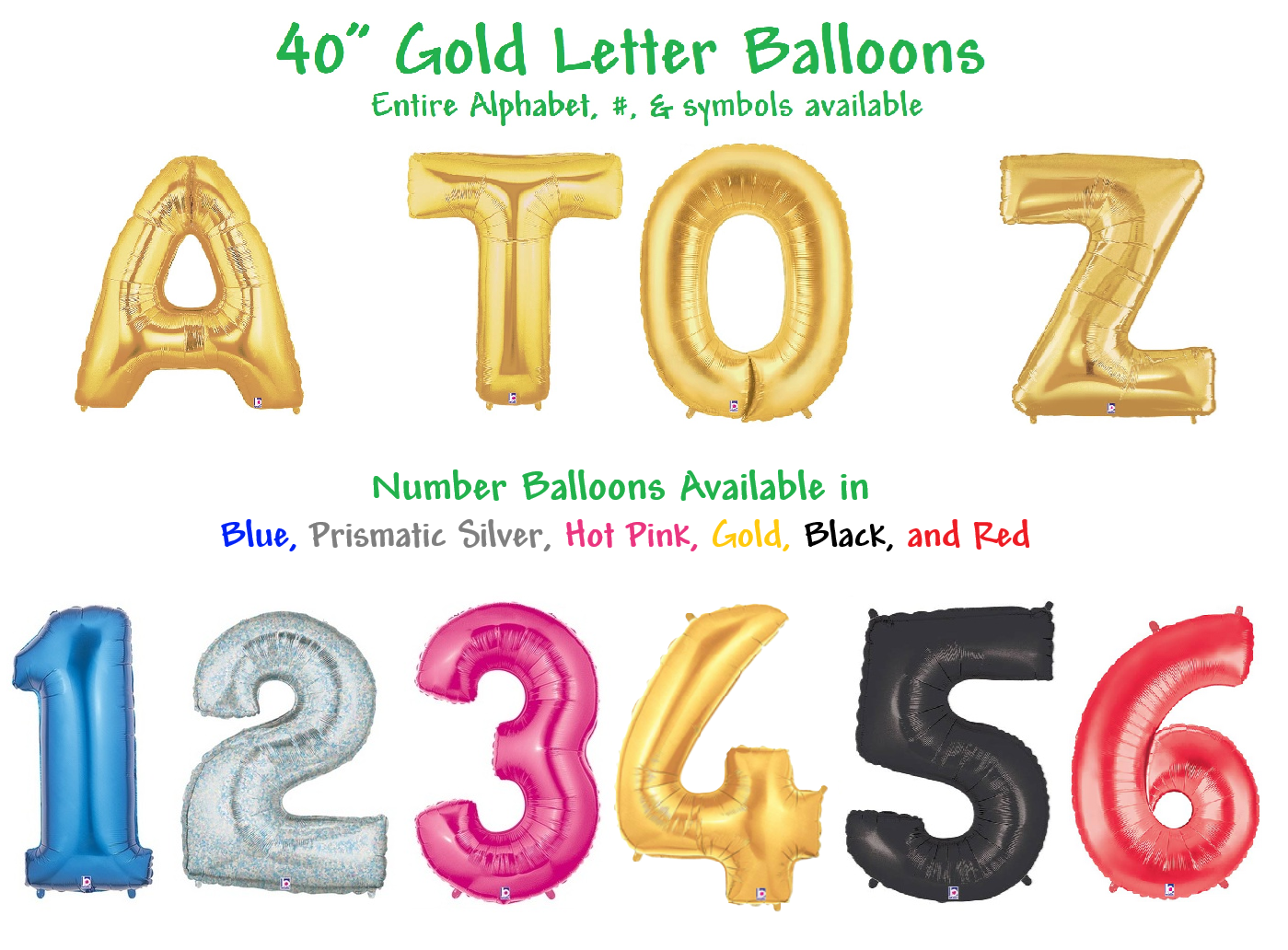 Betallic Letters Old Gold — Party Supplies in Dallas, TX Betallic Letters Old Gold — Party Supplies in Dallas, TX
