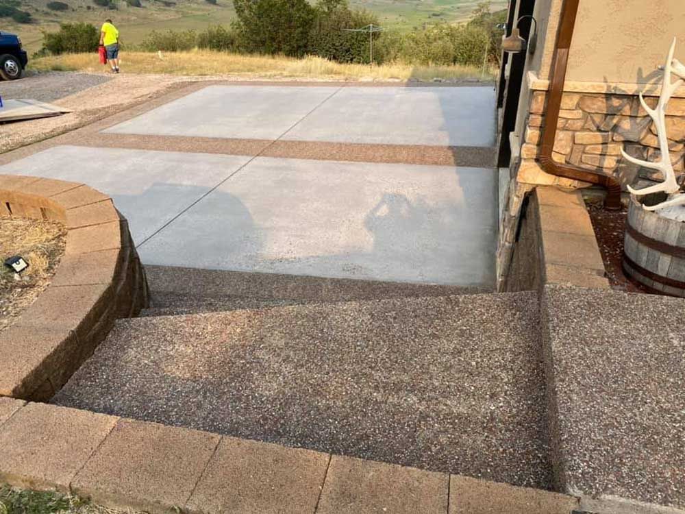 Outside Concrete Floor