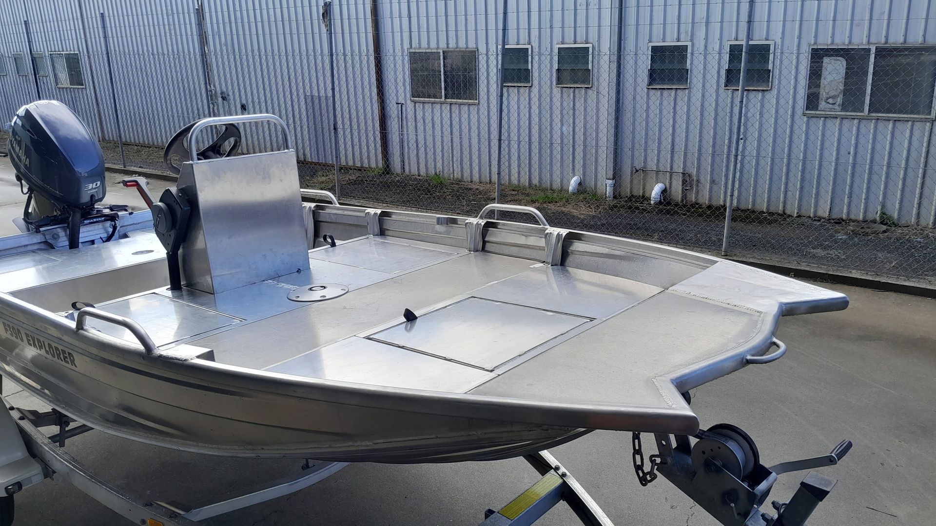 Truck With A Canopy Parked In A Garage — Vids Fabrication in South Lismore, NSW