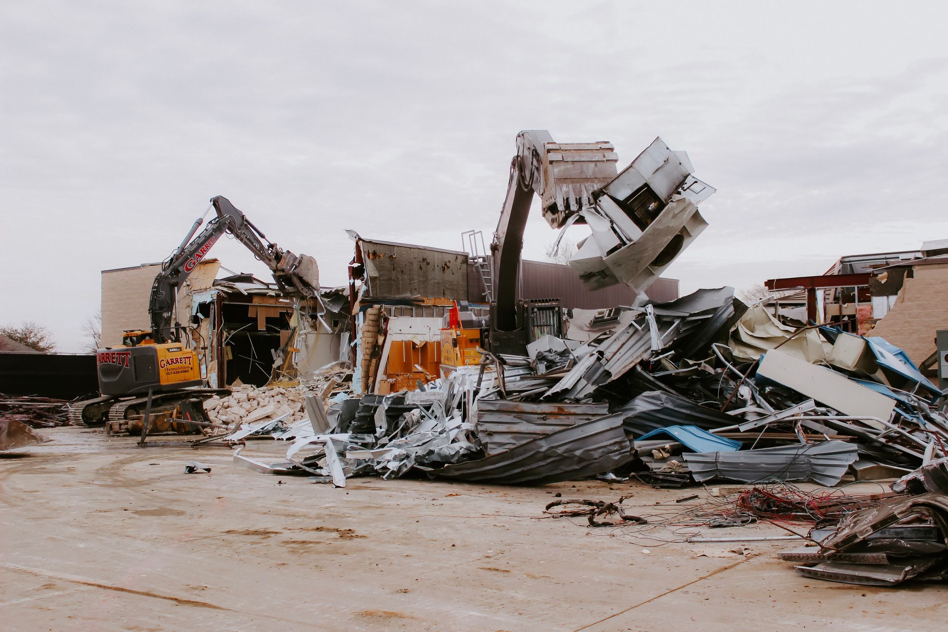 demolition site