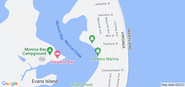 Map of business location