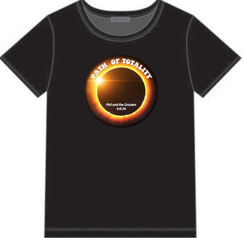 T-shirt front - Path of Totality